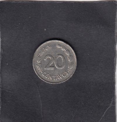 Beschrijving: 20 Centavos